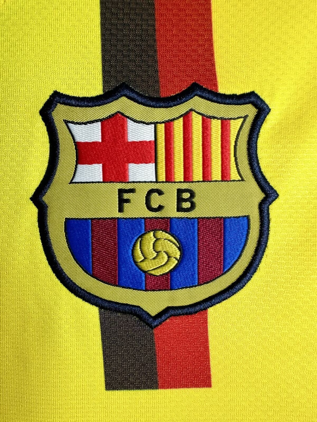 Camiseta Manga Larga FC Barcelona, Visitante 08-09