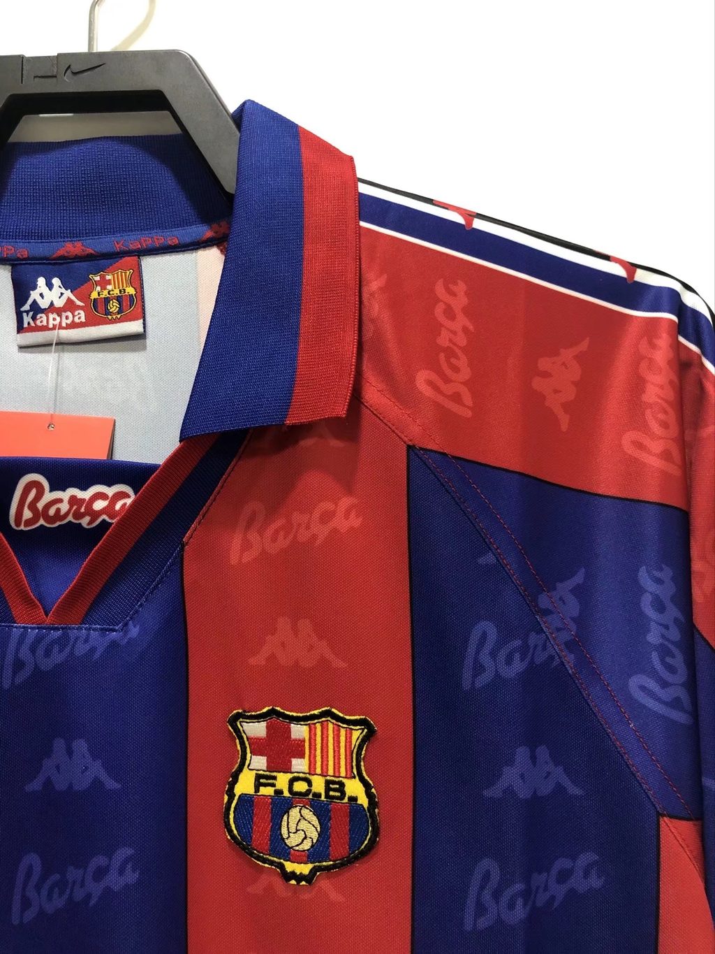 Camiseta Manga Larga FC Barcelona, Local 96-97
