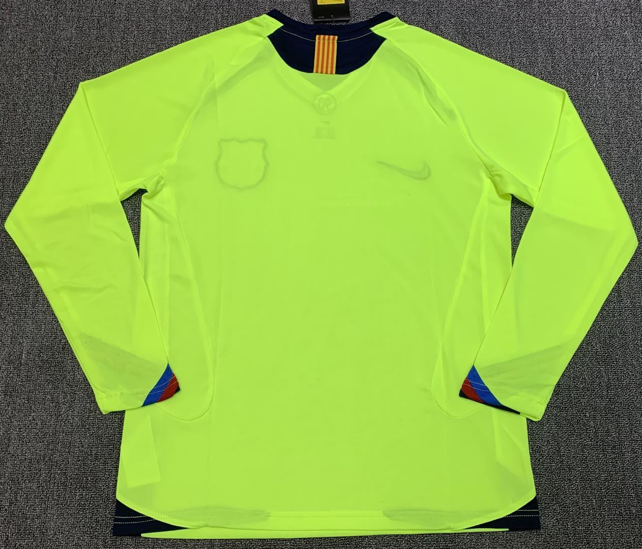 Camiseta Manga Larga FC Barcelona, Visitante 05-06