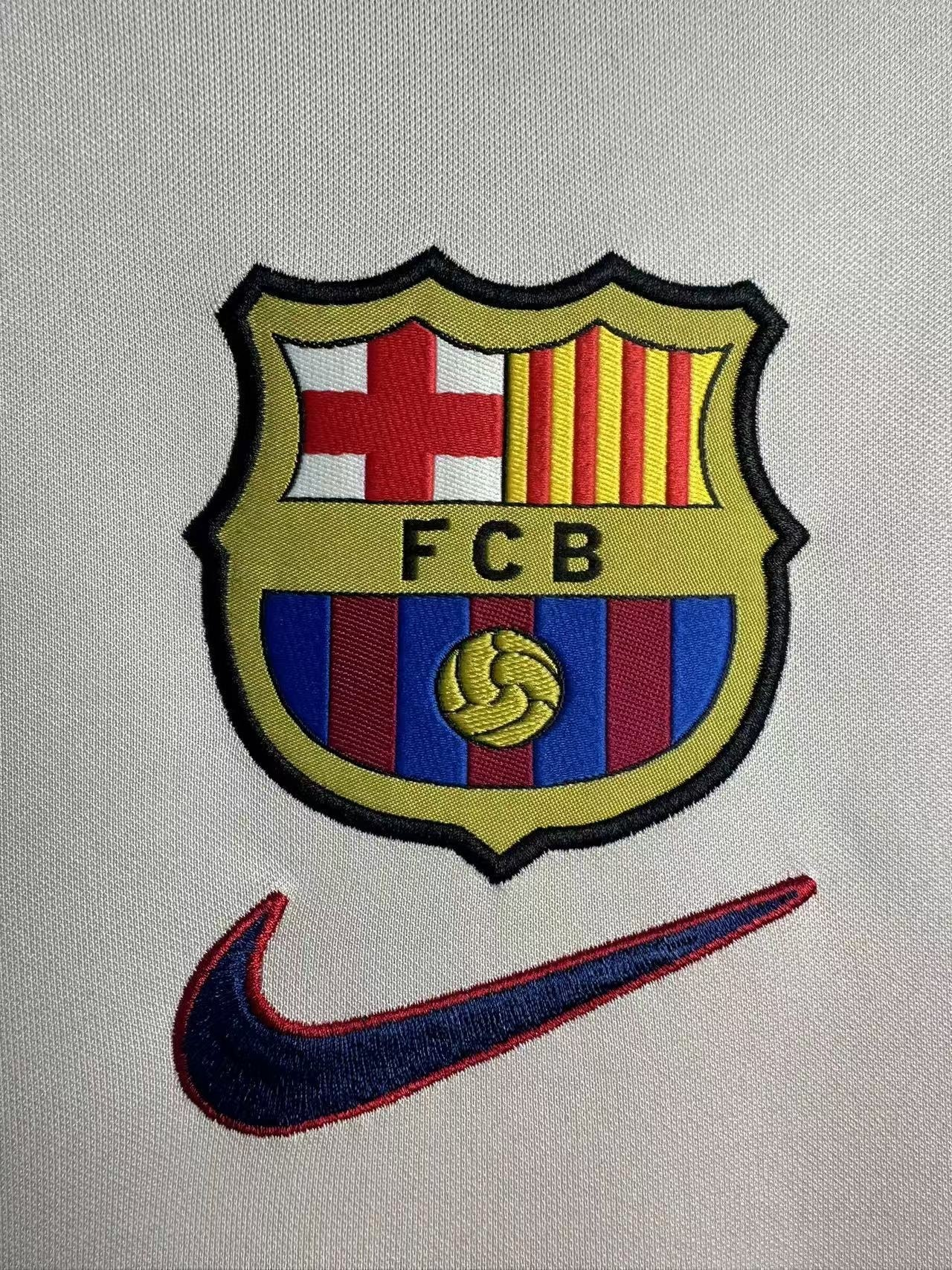 Camiseta Manga Larga FC Barcelona, Visitante 98-99