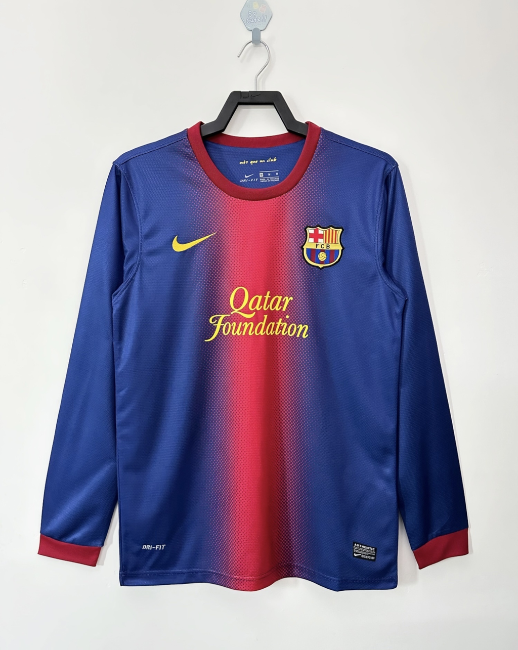 Camiseta Manga Larga FC Barcelona, Local 12-13