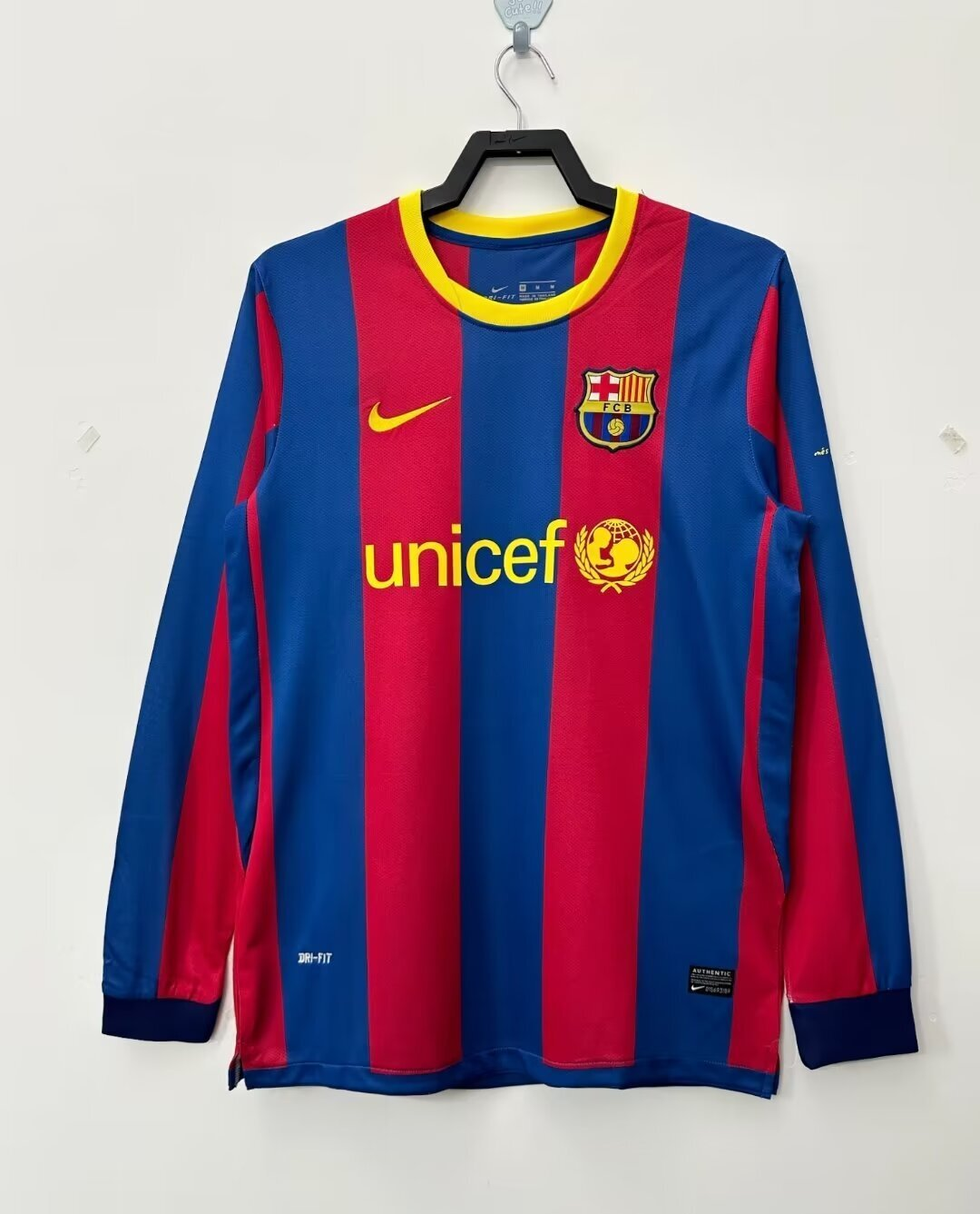 Camiseta Manga Larga FC Barcelona, Local 10-11