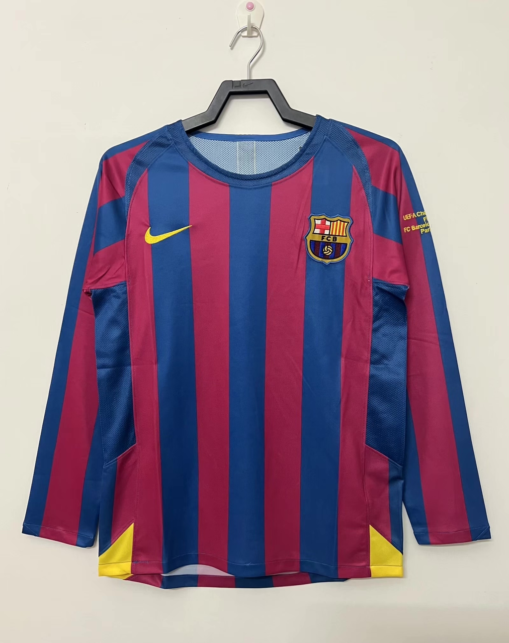 Camiseta Manga Larga FC Barcelona, Local 05-06