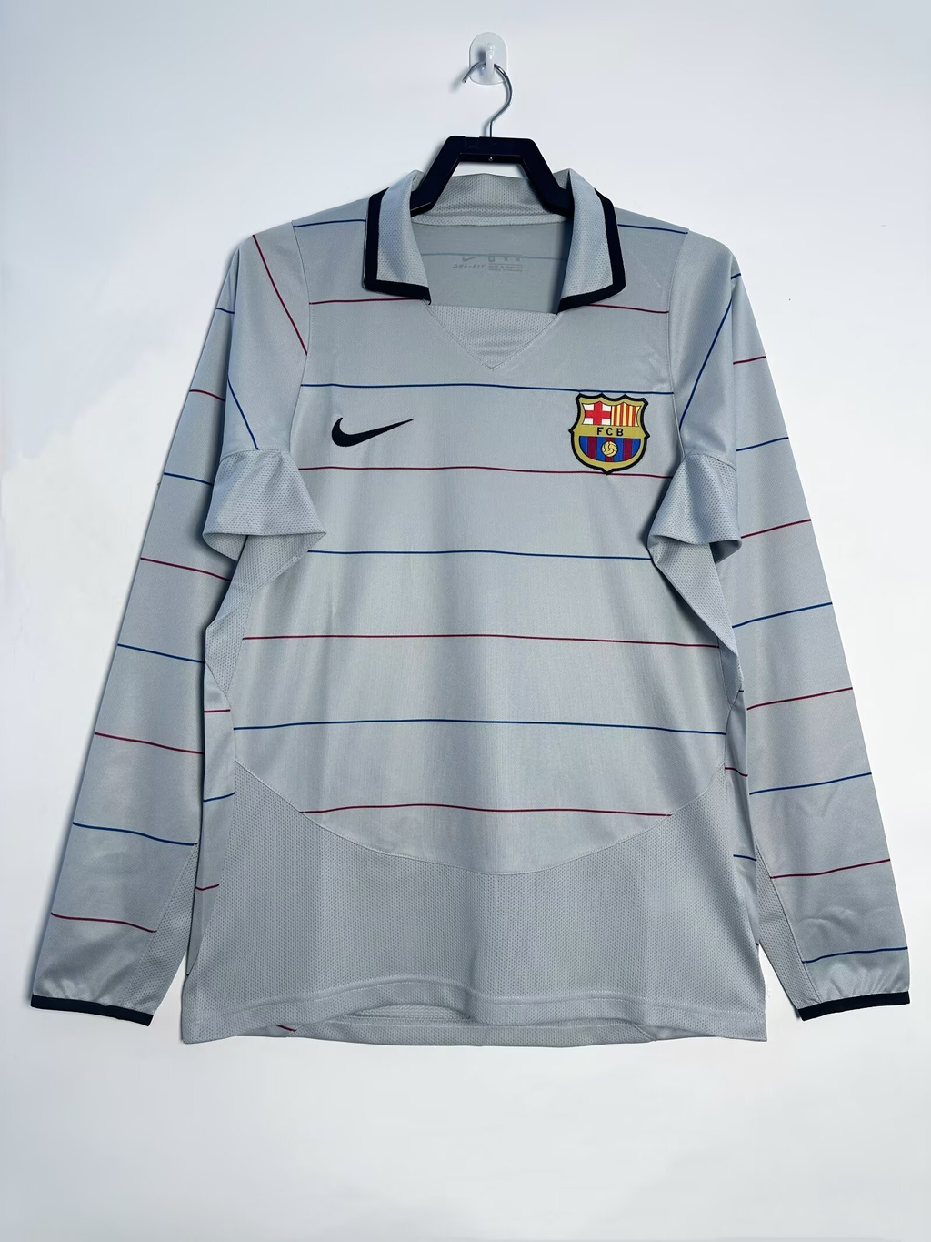 Camiseta Manga Larga FC Barcelona, Visitante 03-04
