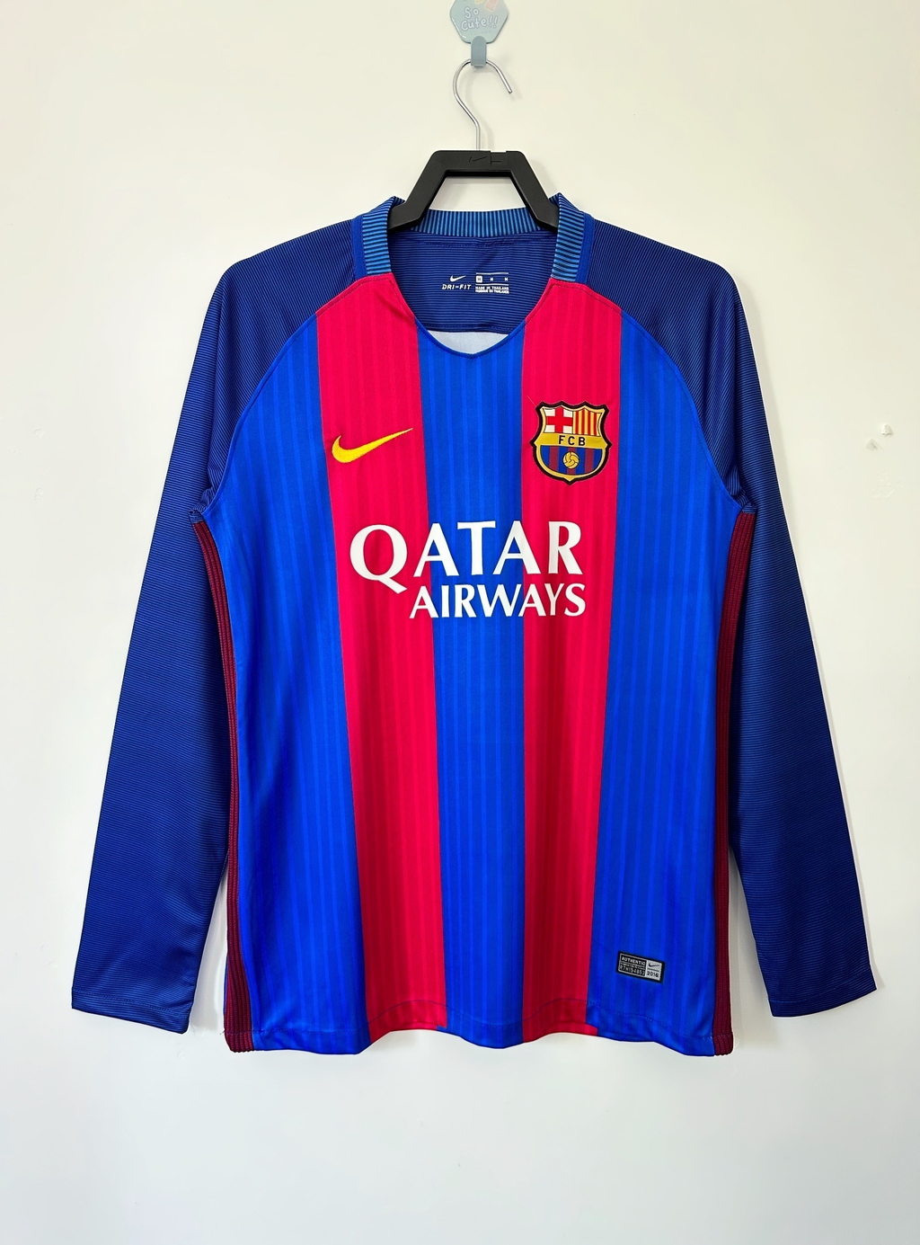 Camiseta Manga Larga FC Barcelona, Local 16-17