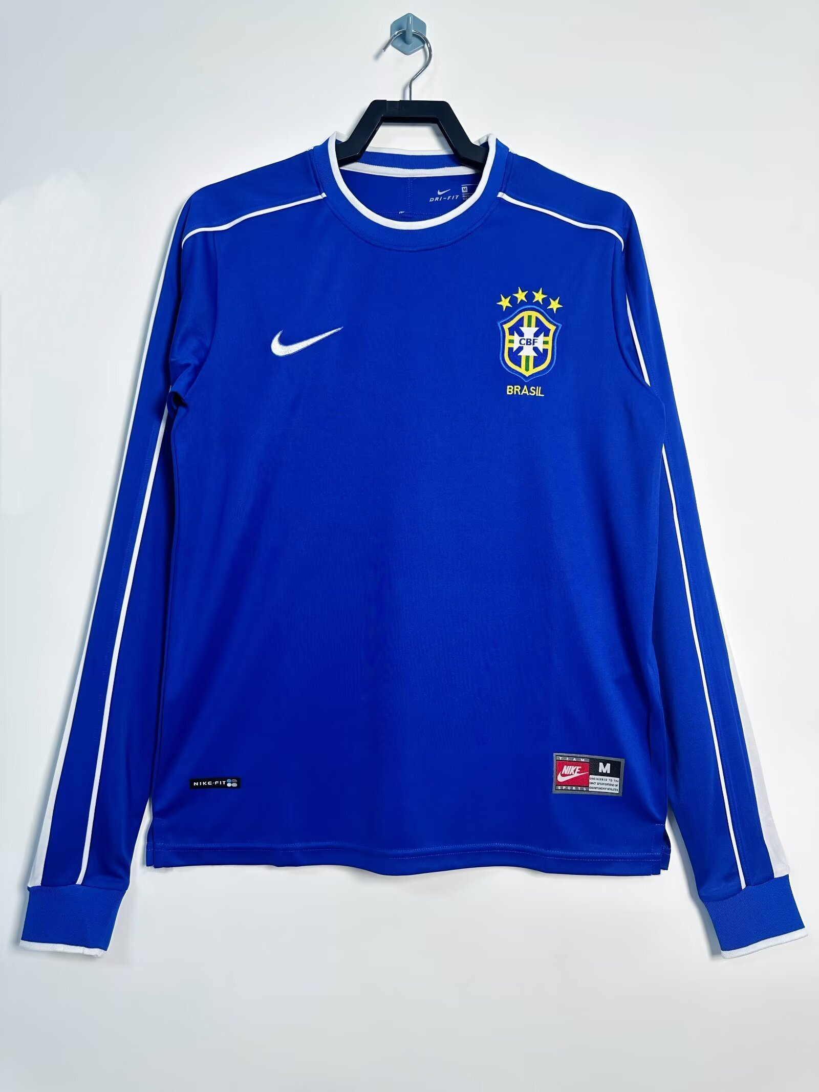 Camiseta Manga Larga Brasil, Visitante 1998