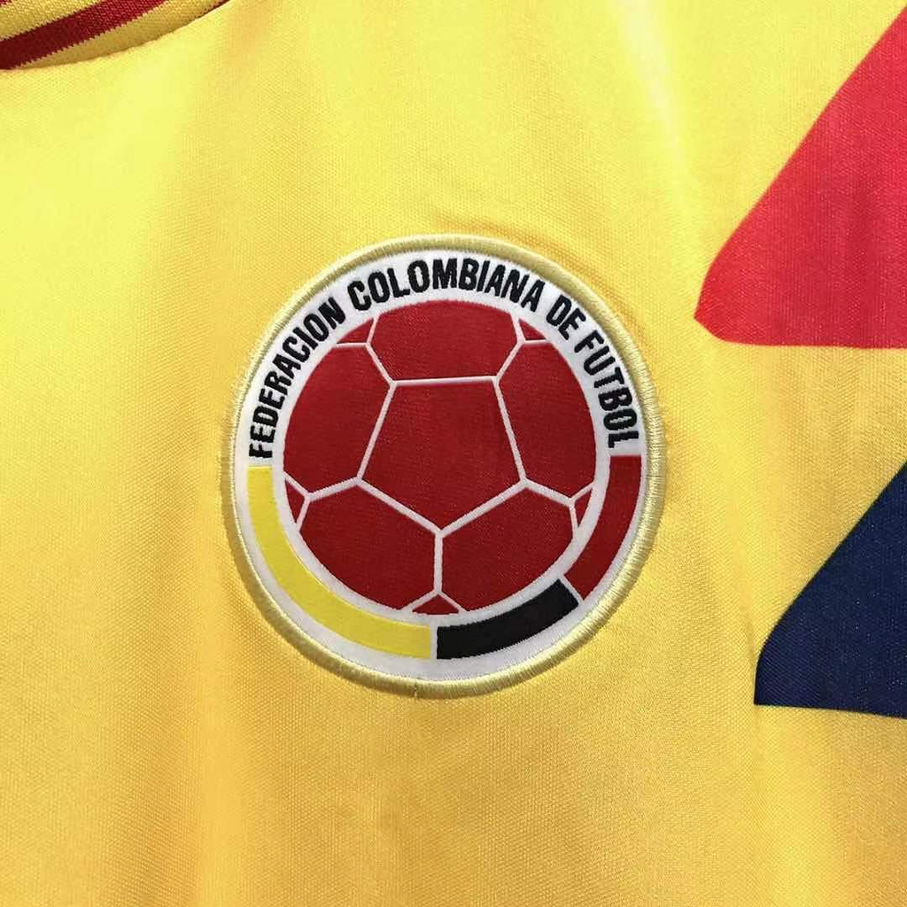 Camiseta Colombia, Local 1990