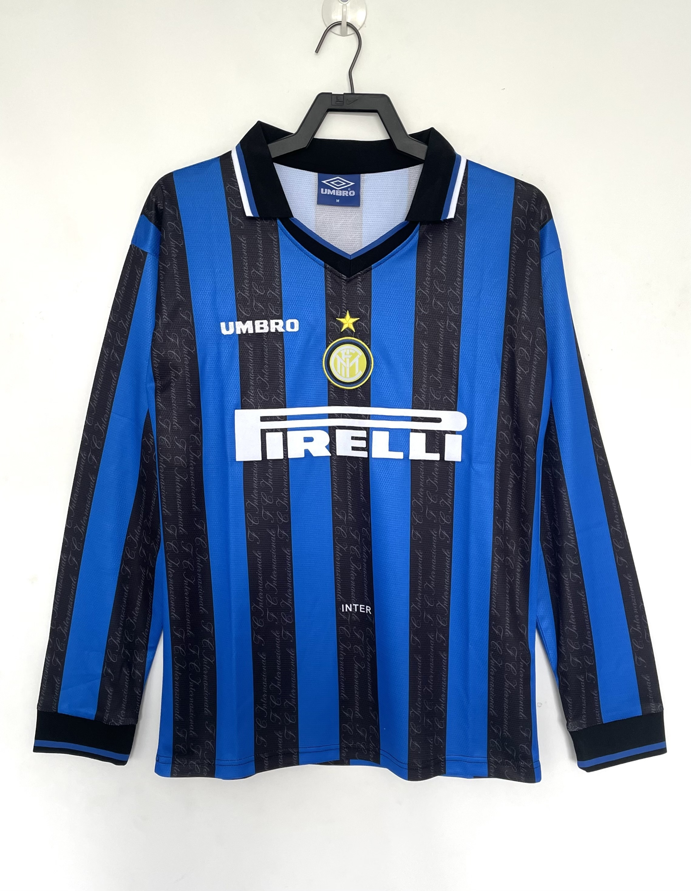 Camiseta Manga Larga Local Inter de Milan, 97-98