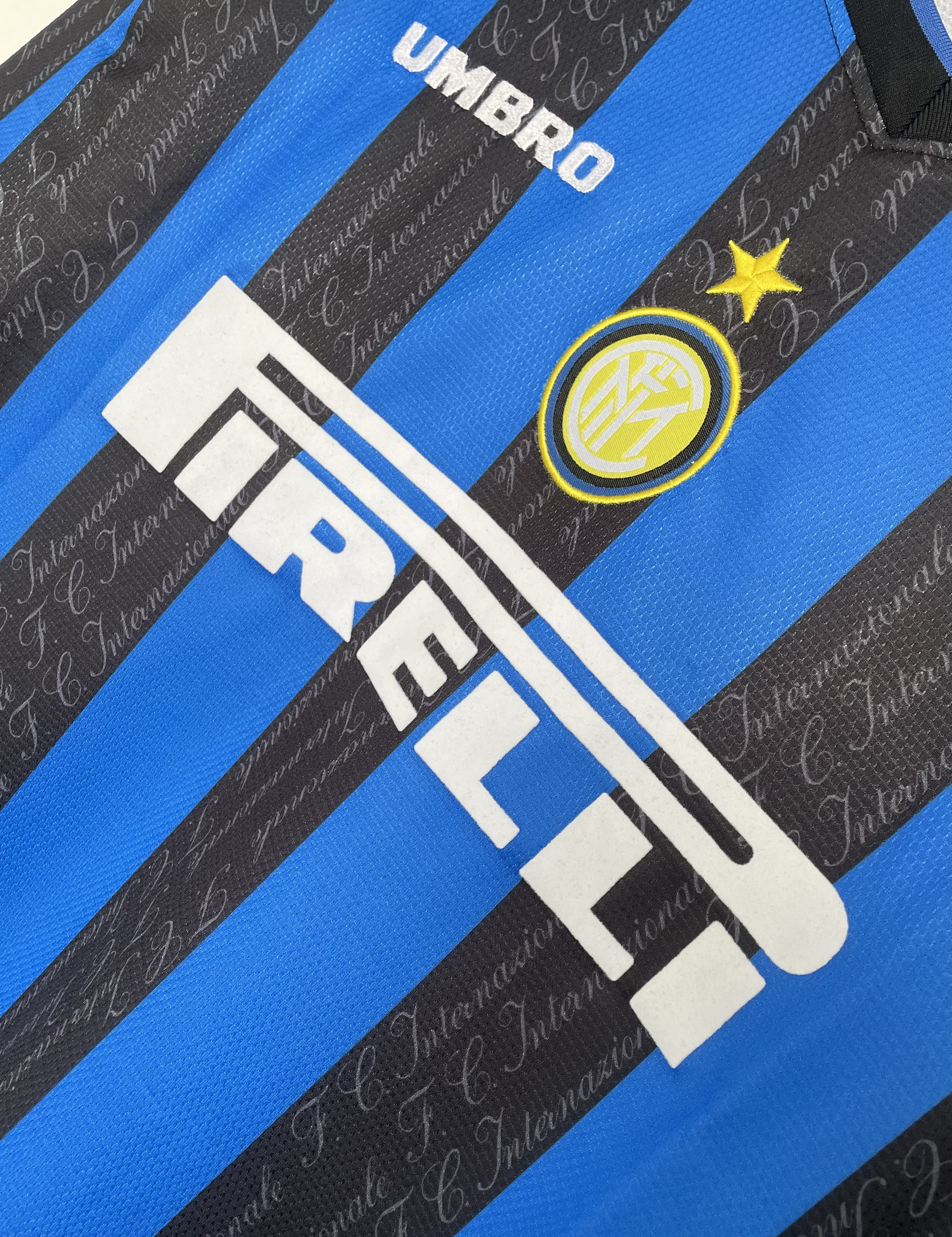 Camiseta Manga Larga Local Inter de Milan, 97-98