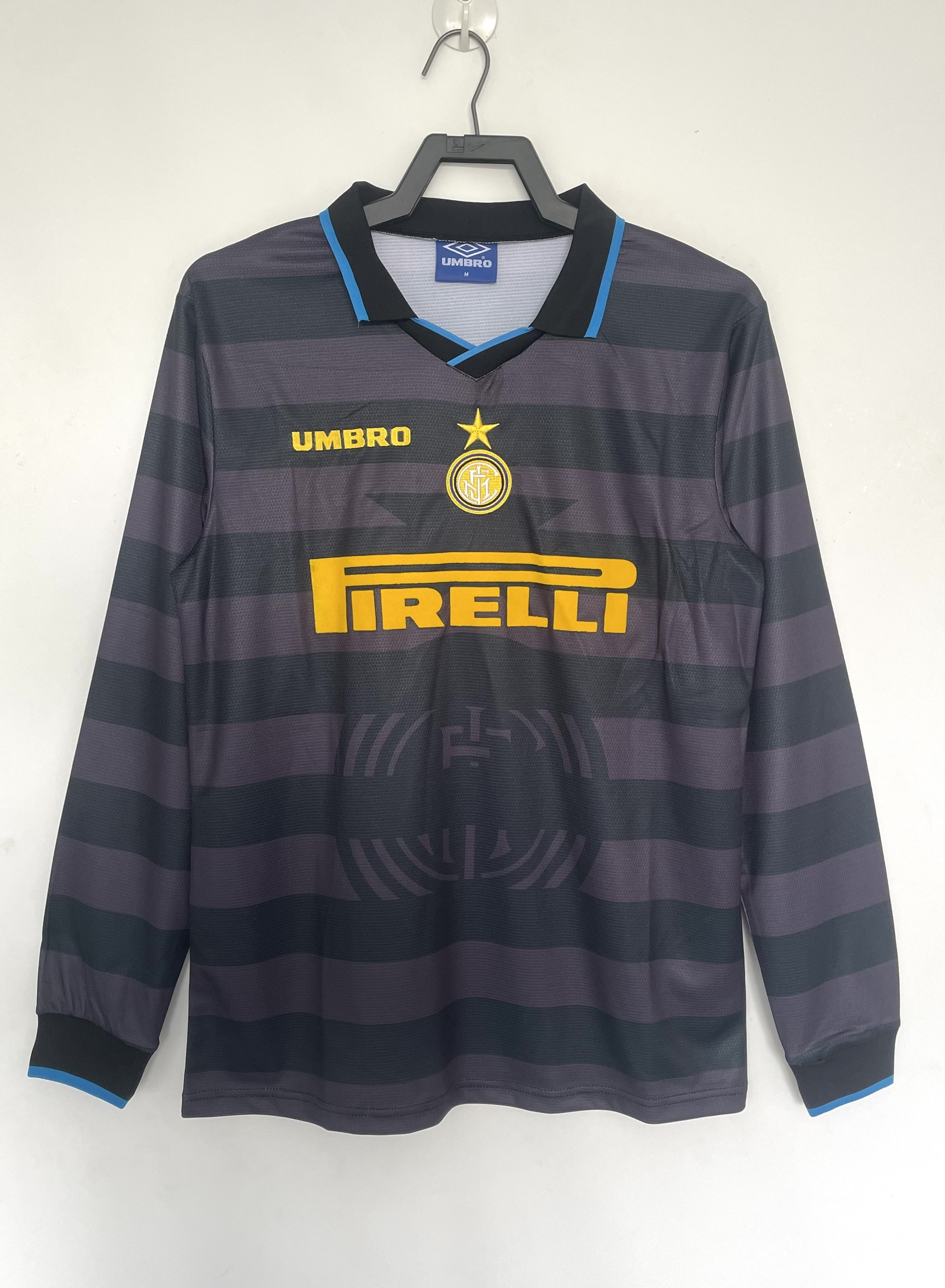 Camiseta Manga Larga visitante del Inter de Milan, 97-98
