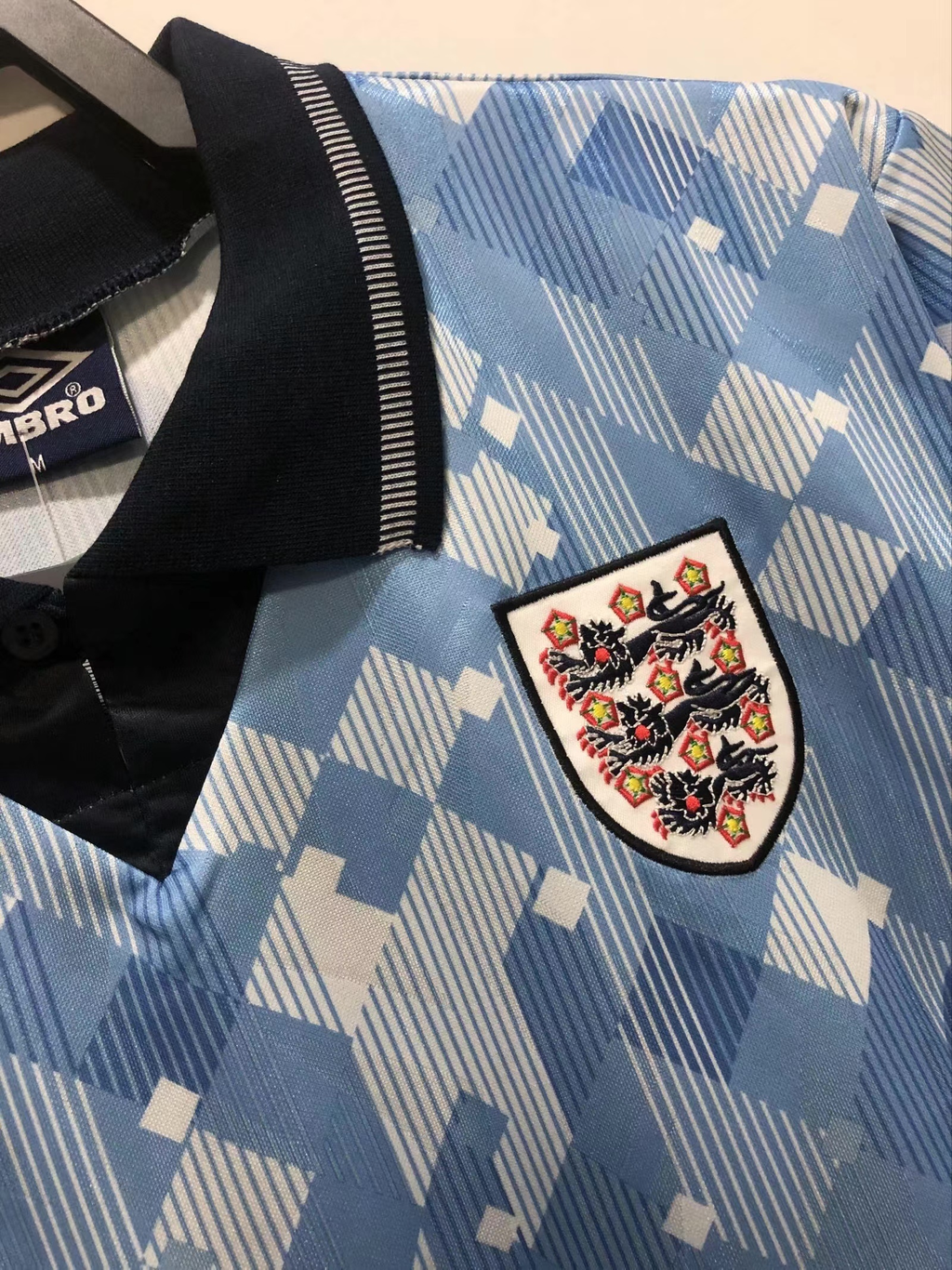 Camiseta Tercera Inglaterra, 1990