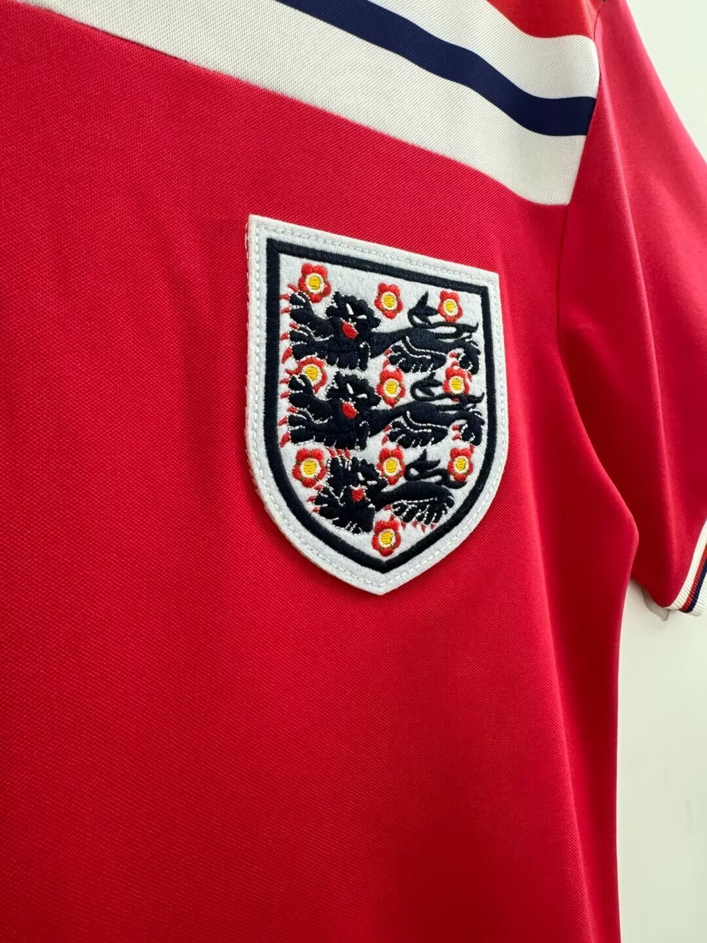 Camiseta Visitante Inglaterra, 1982